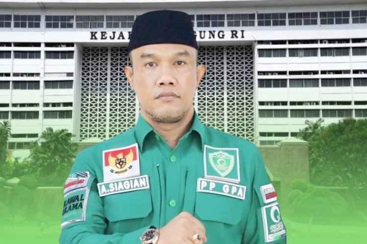 Ketua Umum Pimpinan Pusat Gerakan Pemuda Al Washliyah (PP-GPA) Aminullah Siagian