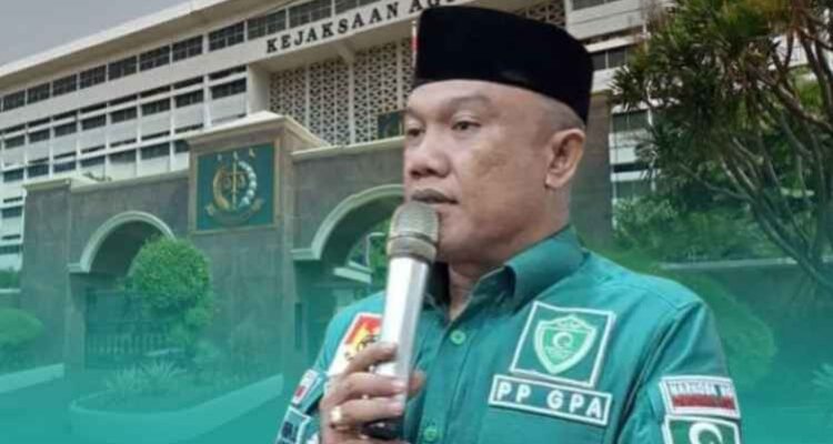 Ketua Umum Pimpinan Pusat Gerakan Pemuda Al Washliyah (PP-GPA) Aminullah Siagian