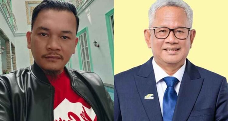 Ketua Umum Jaringan Pergerakan Masyarakat (JAGA MARWAH), Edison Tamba. Kanan, Muhammad Abdul Ghani (eks Direktur PTPN II, kini menjabat di Danantara).