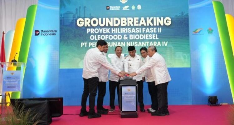 Peresmian groundbreaking Danantara Fase II 2026 dilakukan Presiden Prabowo Subianto di Cilacap, Jawa Tengah, Kamis (30/4/2026). Foto/medandaily.com/ist