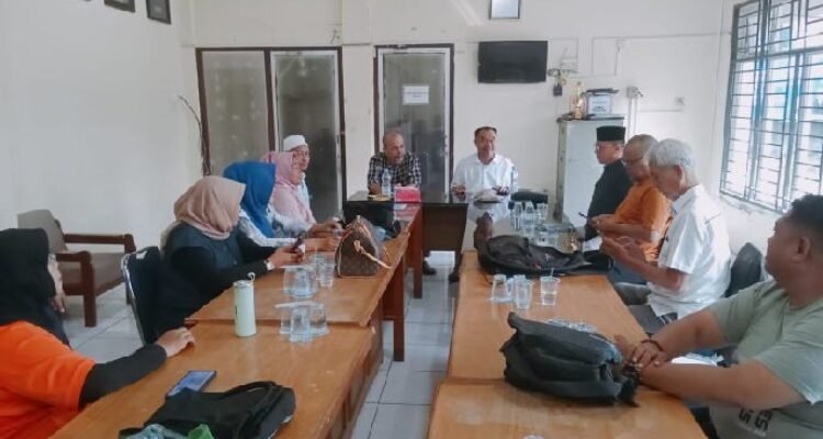 Rapat persiapan menjelang pelaksanaan UKW kolaborasi PWI Sumut-Kejatisu.