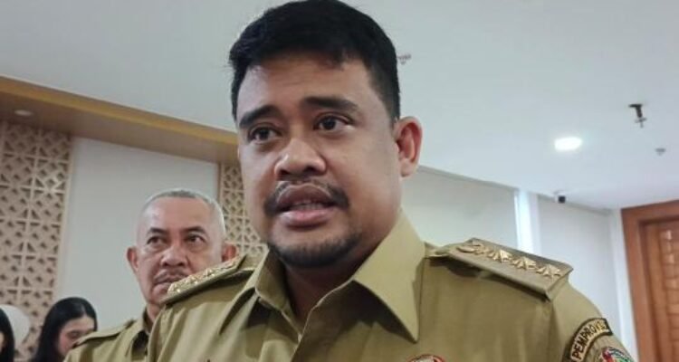 Gubernur Sumatera Utara (Sumut) Bobby Nasution.