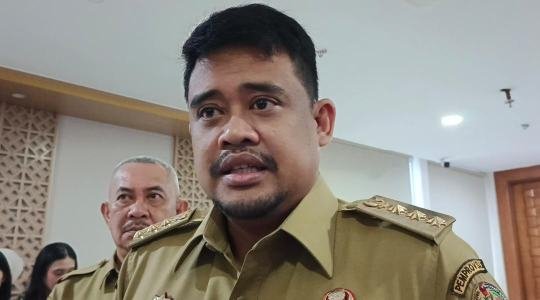 Gubernur Sumatera Utara (Sumut) Bobby Nasution.