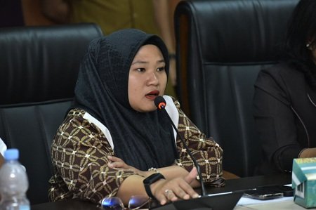 Anggota Komisi II DPRD Medan, Tia Ayu Anggraini.