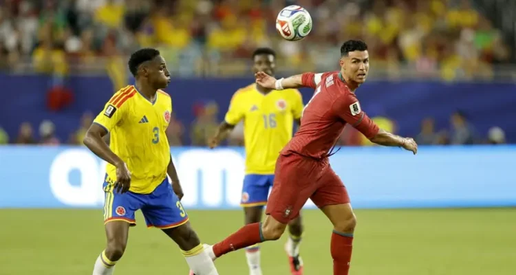 Laga Portugal versus Kolumbia di Grup K berakhir tanpa gol. Keduanya lolos ke fase 32 Piala Dunia 2026. (Foto : Google)