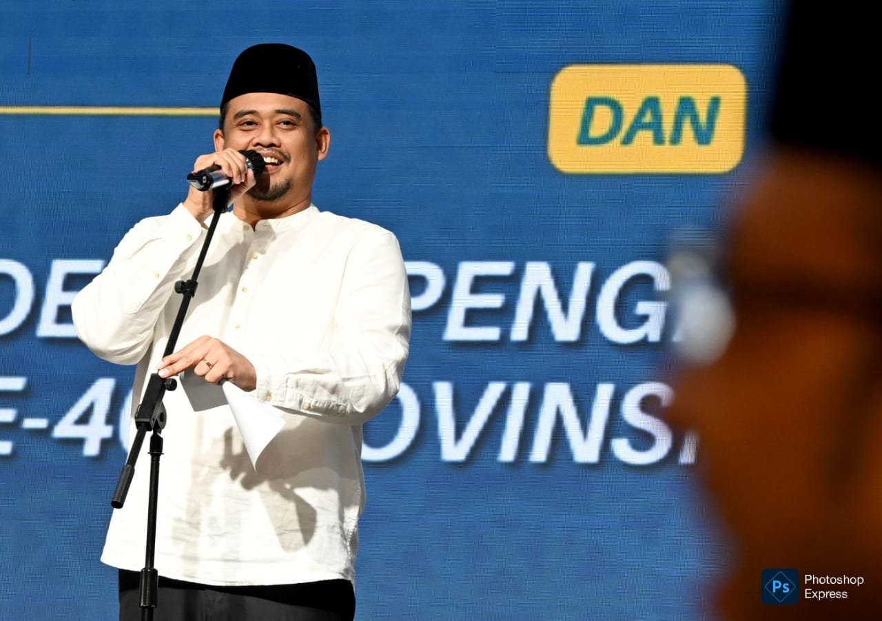 Gubernur Sumut Bobby Nasution. (Kominfo Sumut Dok)