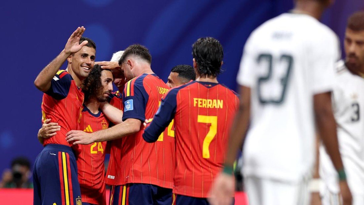 Spanyol pesta gol hajar Arab Saudi 4-0 di Grup H Piala Dunia 2026. (Foto : Google)
