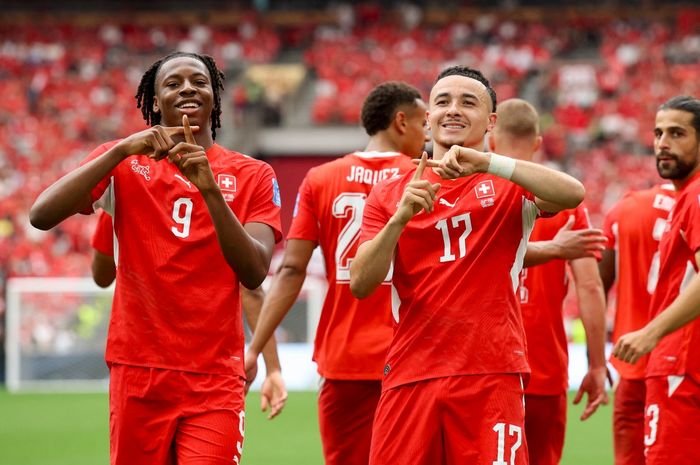 Swiss puncaki Grub B Piala Dunia 2026 usai gilas Kanada 2-1. (Foto : Google)