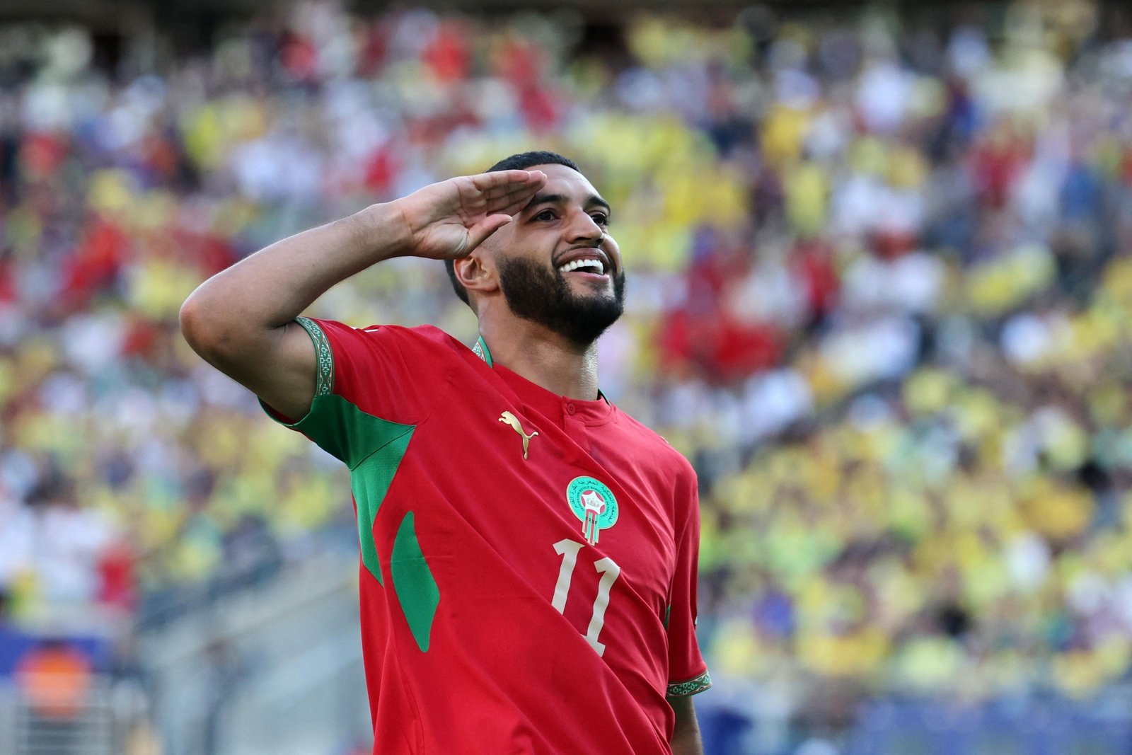 Penyerang Timnas Maroko Ismael Saibari akan menjadi andalan utama timnya menjebol gawang Skotlandia dalam laga kedua Grup C Piala Dunia 2026. Foto: google