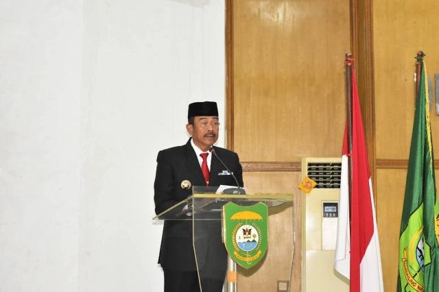 Bupati Madina Saipullah Nasution menyampaikan  LKPJ Tahun 2025.