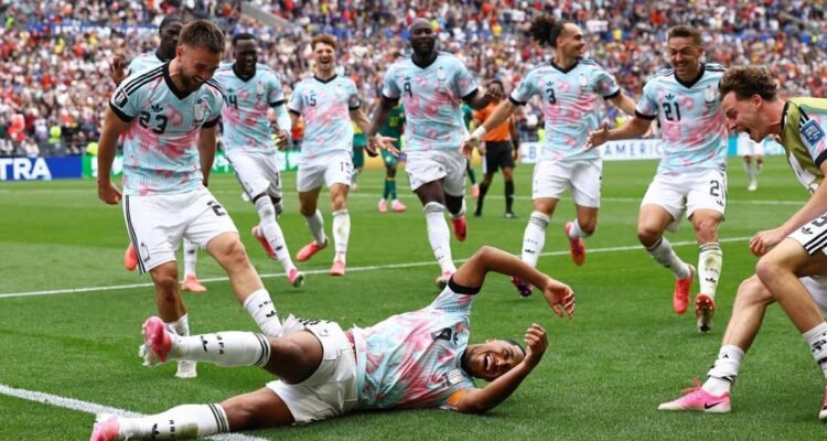 Selebrasi Belgia usai taklukan wakil Afrika, Senegal 3-2. (Foto : Google)