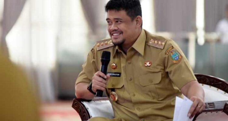 Gubernur Sumatera Utara (Gubsu), Bobby Nasution.