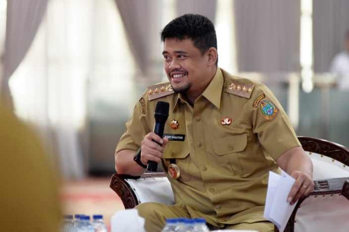 Gubernur Sumatera Utara (Gubsu), Bobby Nasution.
