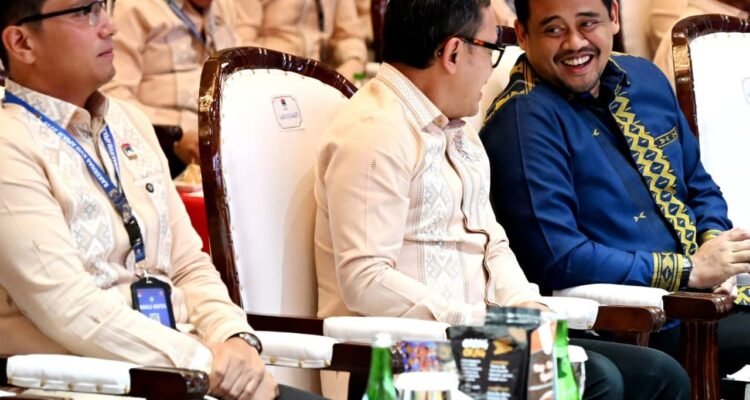 Bobby Nasution hadir dalam Rakernas APRKSI XVIII. (Kominfo Medan Sumut)