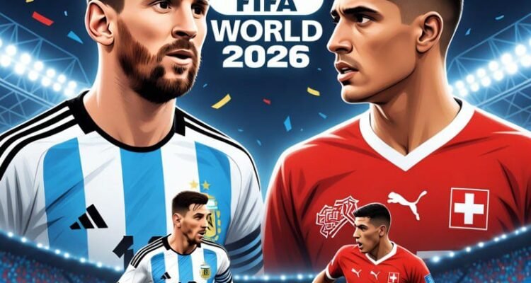 Argentina berhadapan dengan Swiss di babak krusial Piala Dunia 2026. (Kitamedan.com)