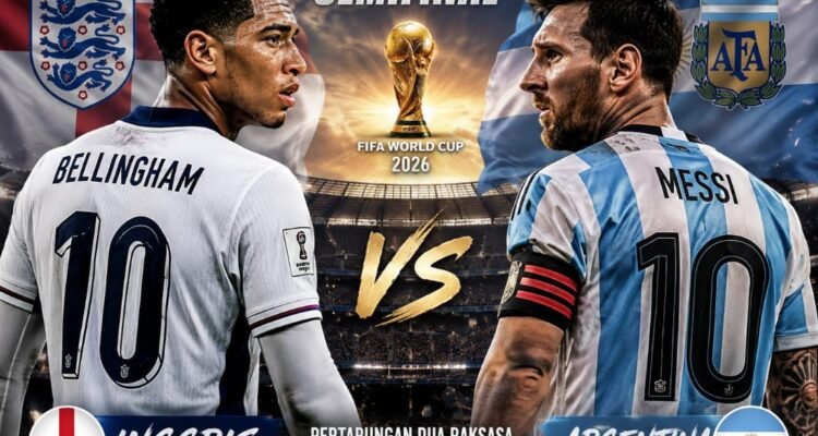 Argentina berhasil singkirkan Swiss 3-1. Kini Argentina akan berhadapan dengan The Tree Lion di babak semifinal Piala Dunia 2026. (Google)