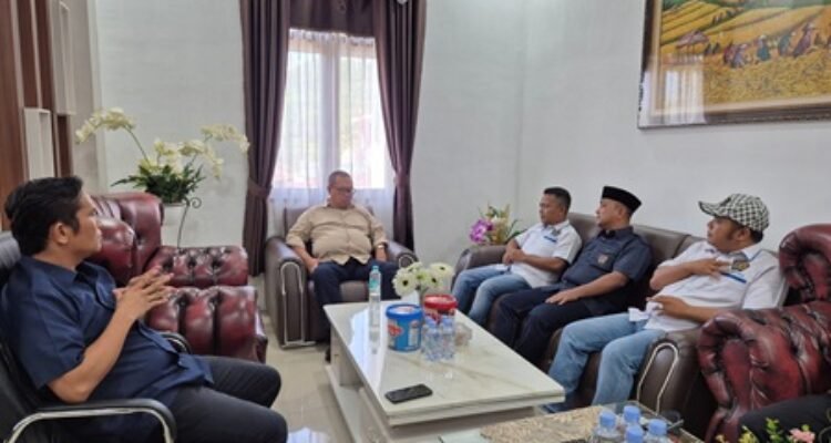 PWI Madina beraudiensi dengan Kajari Madina, Rabu (8/7/2026).