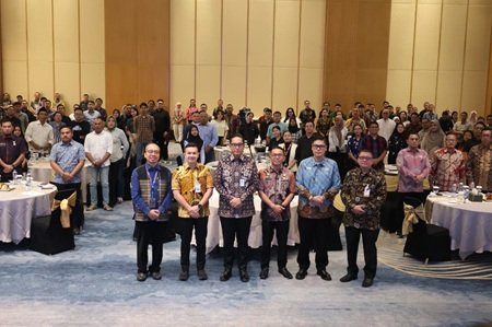 Sosialisasi Sistem Pembayaran QRESTO dan High Level Meeting TP2DD di Hotel Aryaduta Medan, Kamis (9/7/2026)