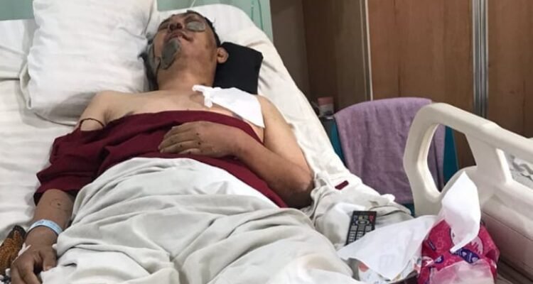 Andi, korban kecelakaan di Medan.