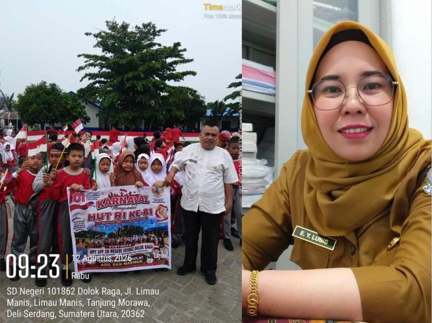 Kepala Sekolah SD Negeri 101862 Dolok Raga, Erni Yusri, S.Pd.SD., M.Si.