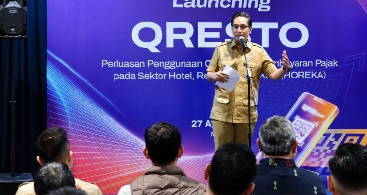Rico Waas makin gencar perkenalkan aplikasi Qresto permudah wajib pajak membayar pajak. (Ist)