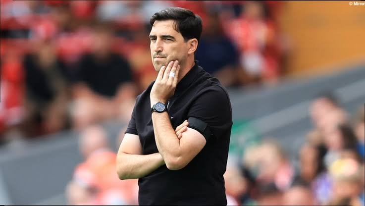 Kemampuan Andoni Iraola dalam menangani Liverpool akan dibuktikan saat menghadapi Newcastle pada laga perdana merrka di Liga Inggris yang berlangsung di St James Park, Minggu (23/8/2026). Foto : IST