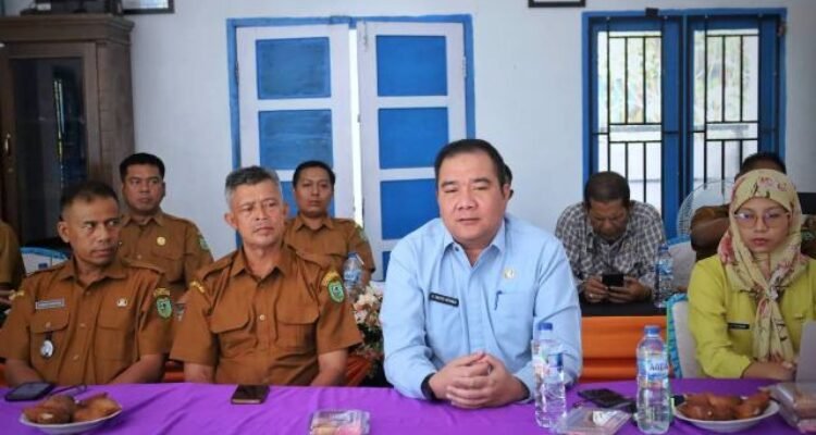 Pemkab Madina menggelar Monev Observasi calon desa Anti Korupsi di Desa Maga Dolok
