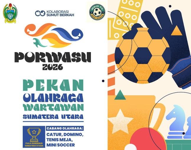 Pekan Olahraga Wartawan Sumatera Utara (Porwasu) 2026.