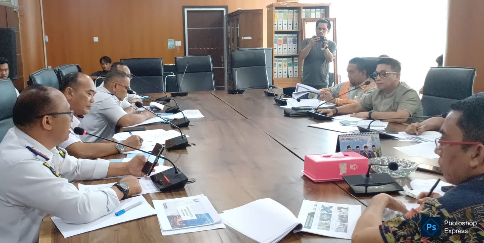 Komisi IV DPRD Medan menggelar RDP dengan Dinas Perhubungan Medan bahas masalah tarif parkir. (Ist)