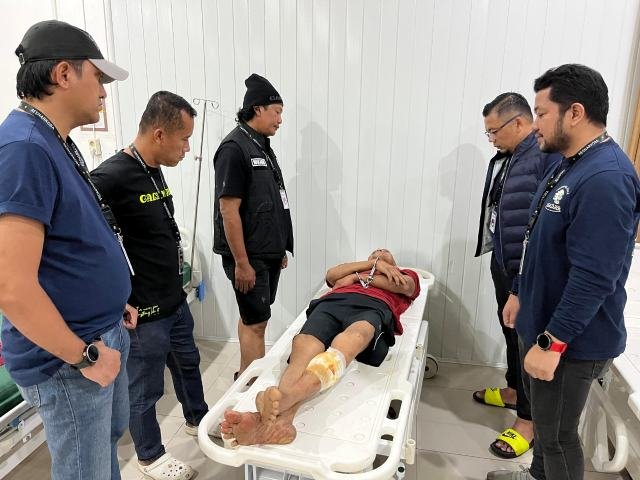 Seorang residivis edarkan sabu tumbang ditembak petugas Satuan Reserse narkoba Polrestabes Medan di Tembung, Rabu (6/5/2026).